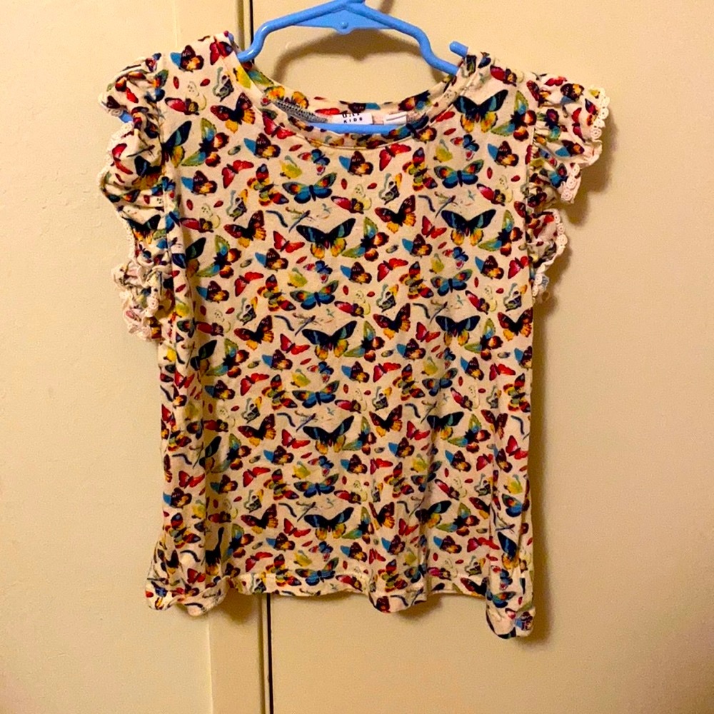 Butterfly gap kids top